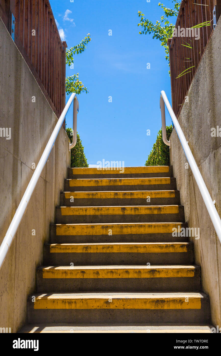 Parking garage stairs hires stock photography and images Alamy