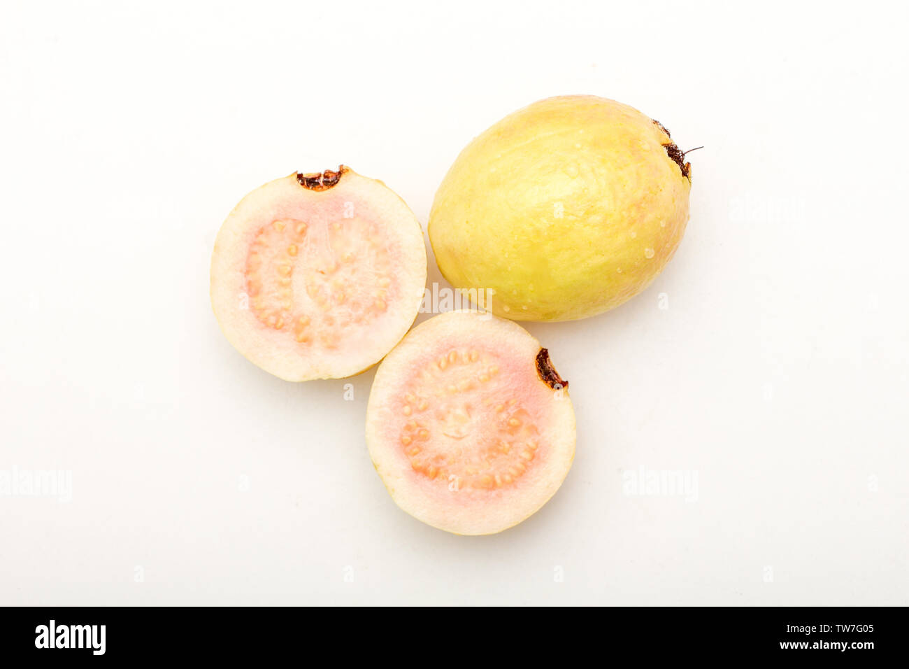 Partially Ripe Guava Fresh food vitamin nutrient hi-res stock photography and images - Alamy