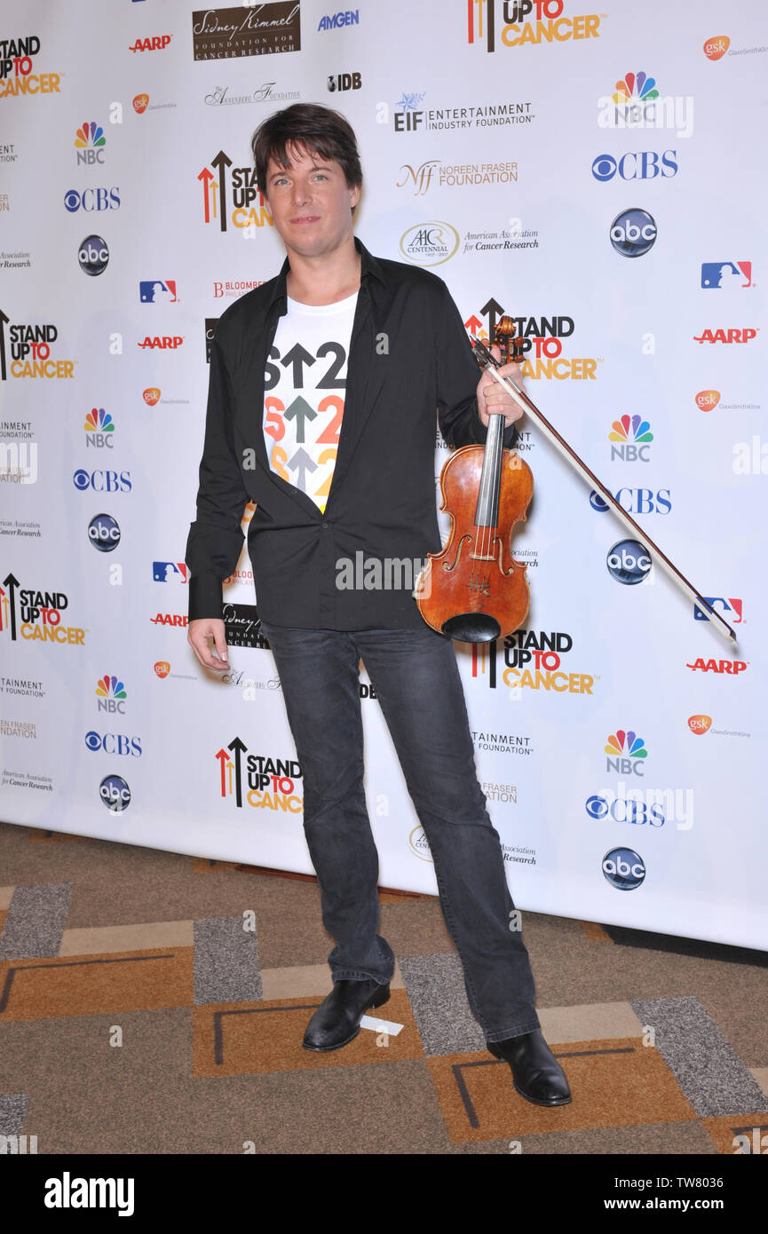LOS ANGELES, CA. September 05, 2008: Joshua Bell at the Stand Up To Cancer Gala at the Kodak Theatre, Hollywood. © 2008 Paul Smith / Featureflash Stock Photo