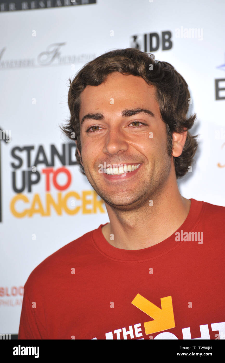 LOS ANGELES, CA. September 05, 2008: Zachary Levi at the Stand Up To Cancer  Gala at the Kodak Theatre, Hollywood. © 2008 Paul Smith / Featureflash  Stock Photo - Alamy