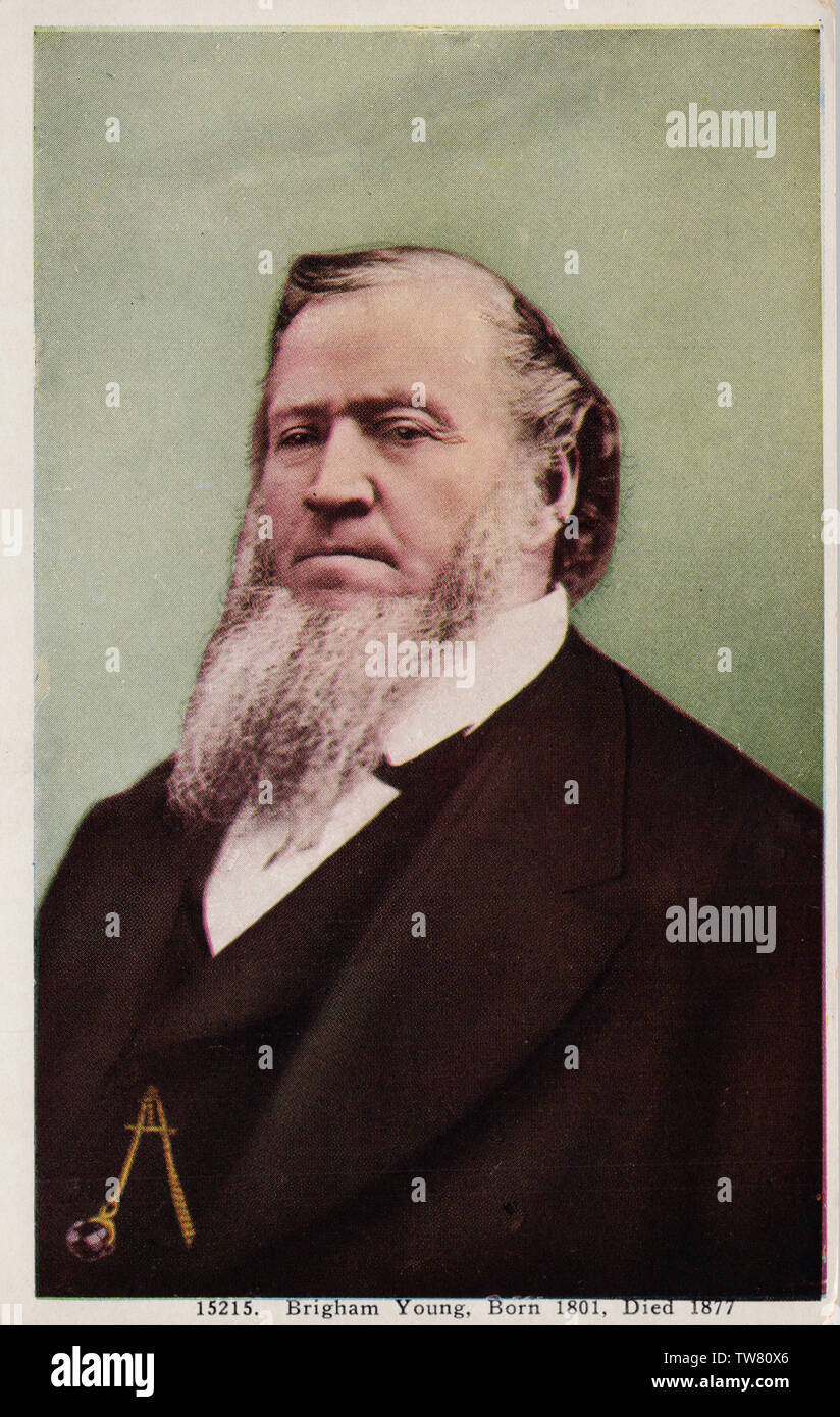 Brigham Young Portrait High Resolution Stock Photography and Images - Alamy