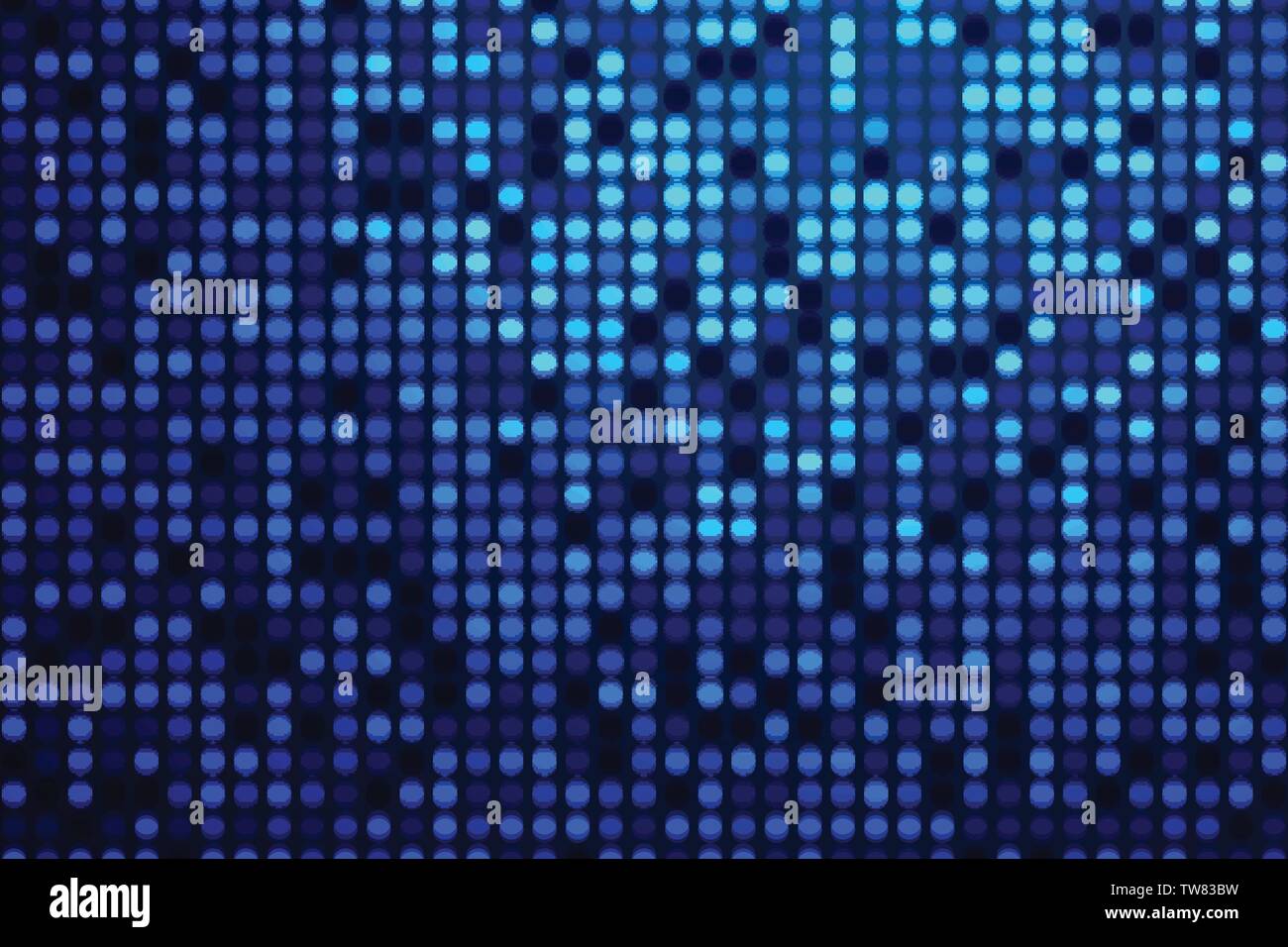 Technological, Shine blue background, Vector illustration Stock Vector