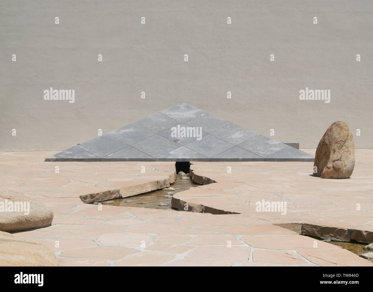 Artificial Landscape Orange County California Stock Photo Alamy