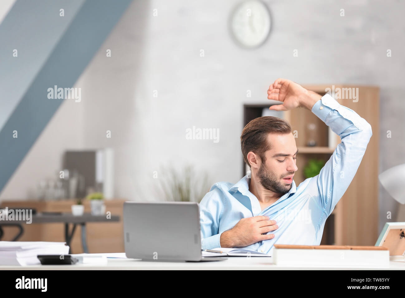 Sweating office hires stock photography and images Alamy