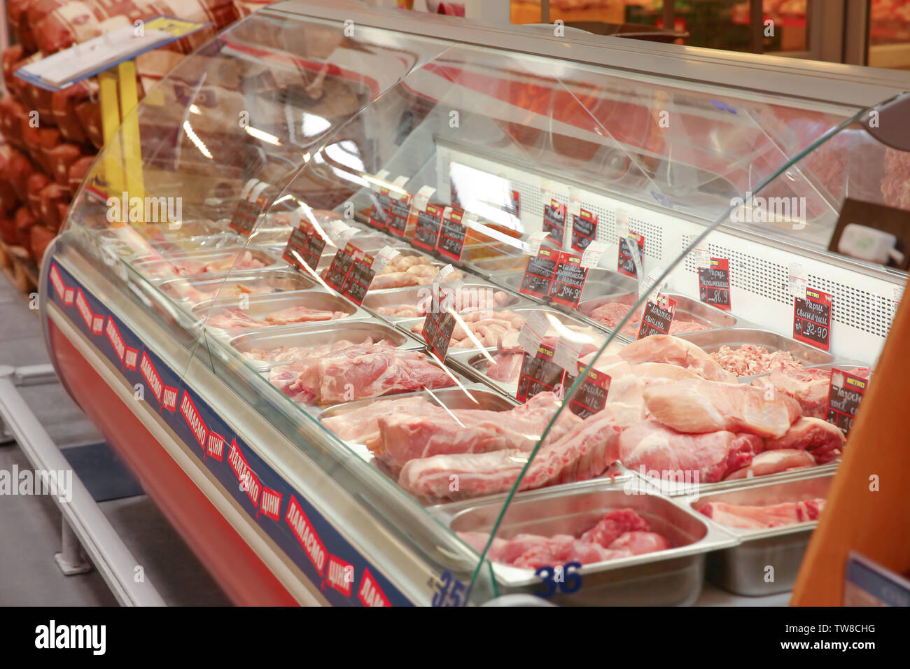 Refrigerated meat products hires stock photography and images Alamy