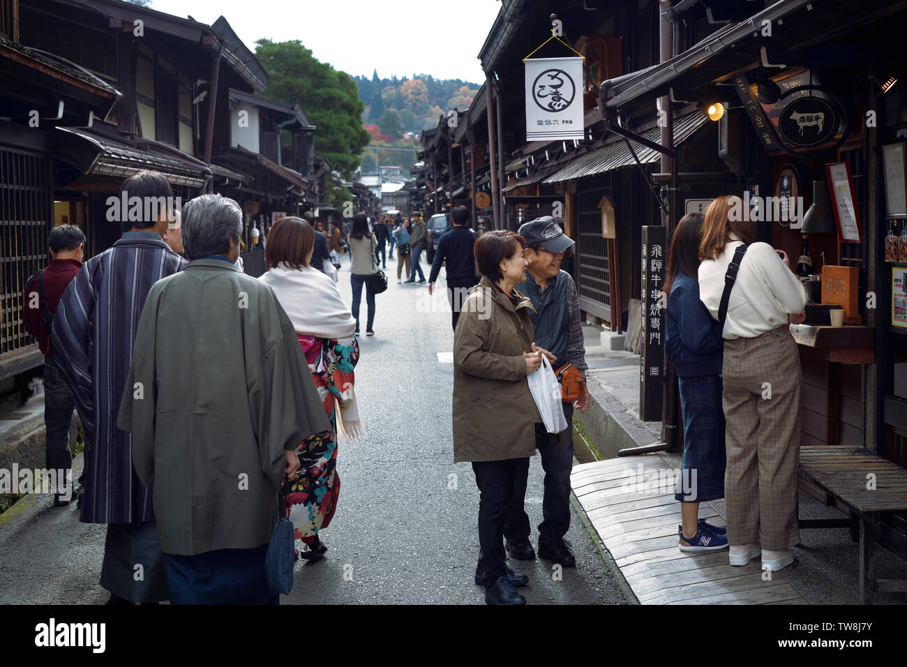 License and prints at MaximImages.com - Takayama, Japan travel stock photo Stock Photo