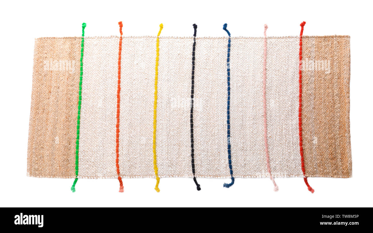 Light carpet on white background Stock Photo - Alamy