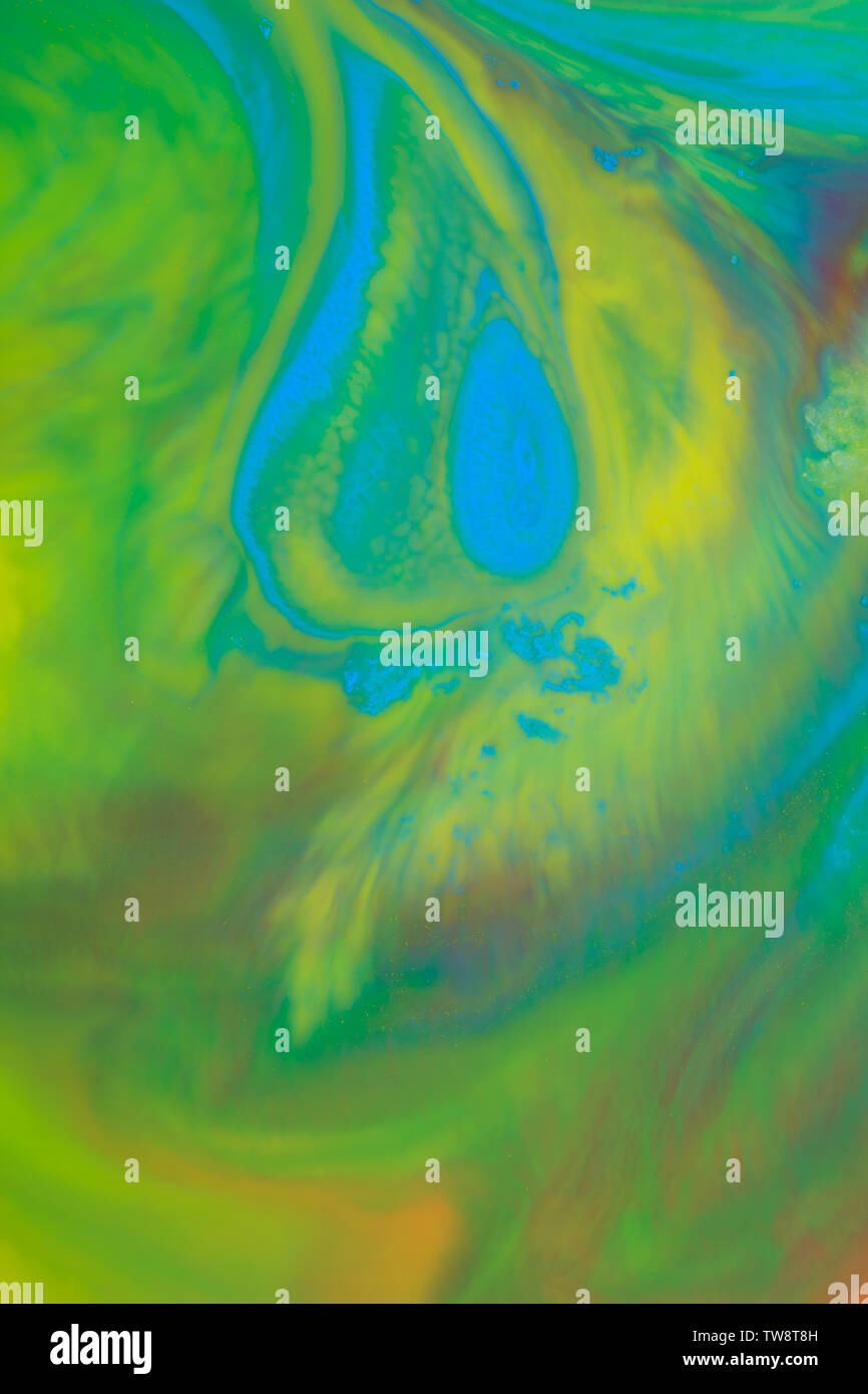 Abstract green and yellow texture background Stock Photo - Alamy