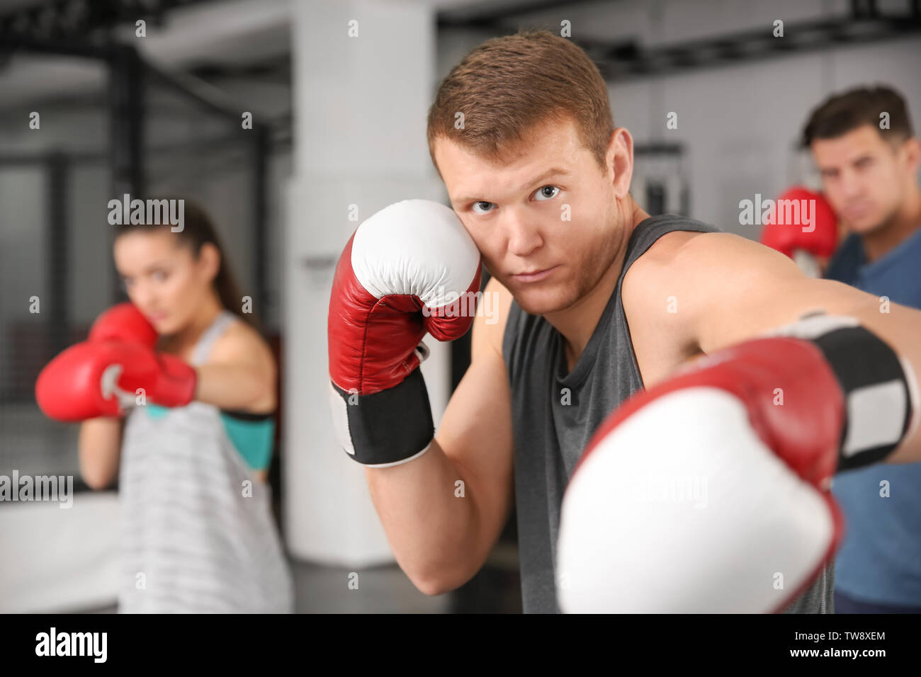 Boxercise Man High Resolution Stock Photography and Images - Alamy