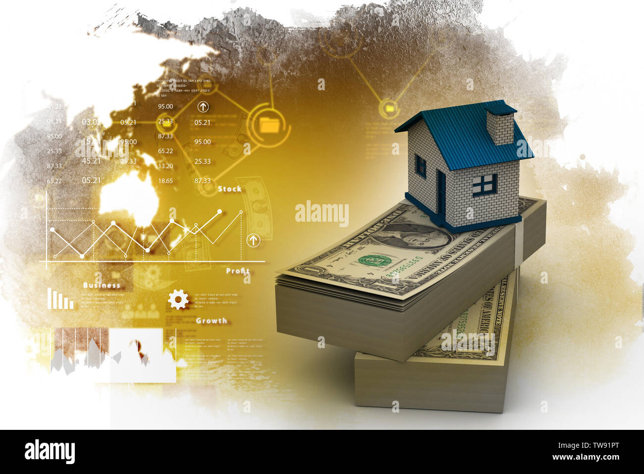 Real estate concept Stock Photo - Alamy