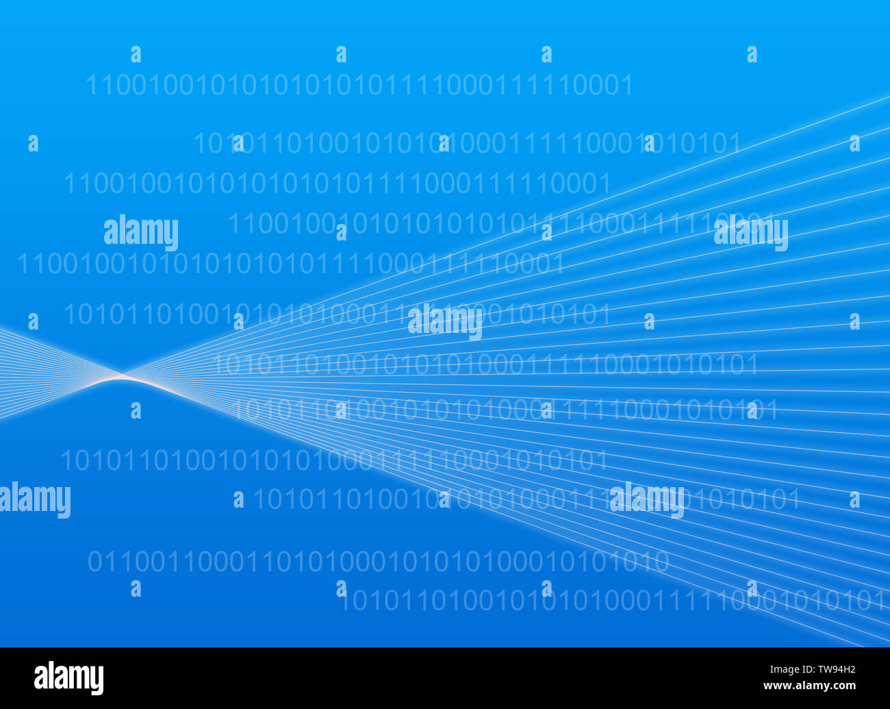Background diagram of science and technology concept Stock Photo