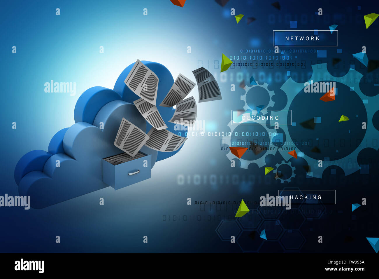 Cloud storage concept Stock Photo Alamy