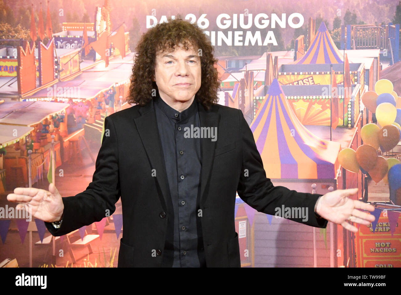 Rome 18 Giu 2019 hotel Parco dei Principi movie presentation TOY STORY 4 Riccardo Cocciante interprets two songs translated into Italian Credit: Giuse Stock Photo
