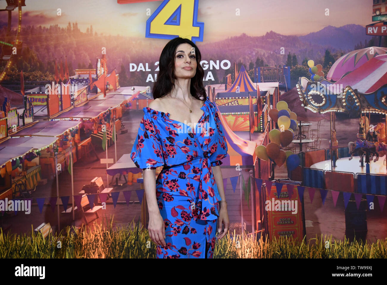 Rome 18 Giu 2019 hotel Parco dei Principi movie presentation TOY STORY 4 Rossella Brescia the Italian voice of ballerina volante Credit: Giuseppe And Stock Photo