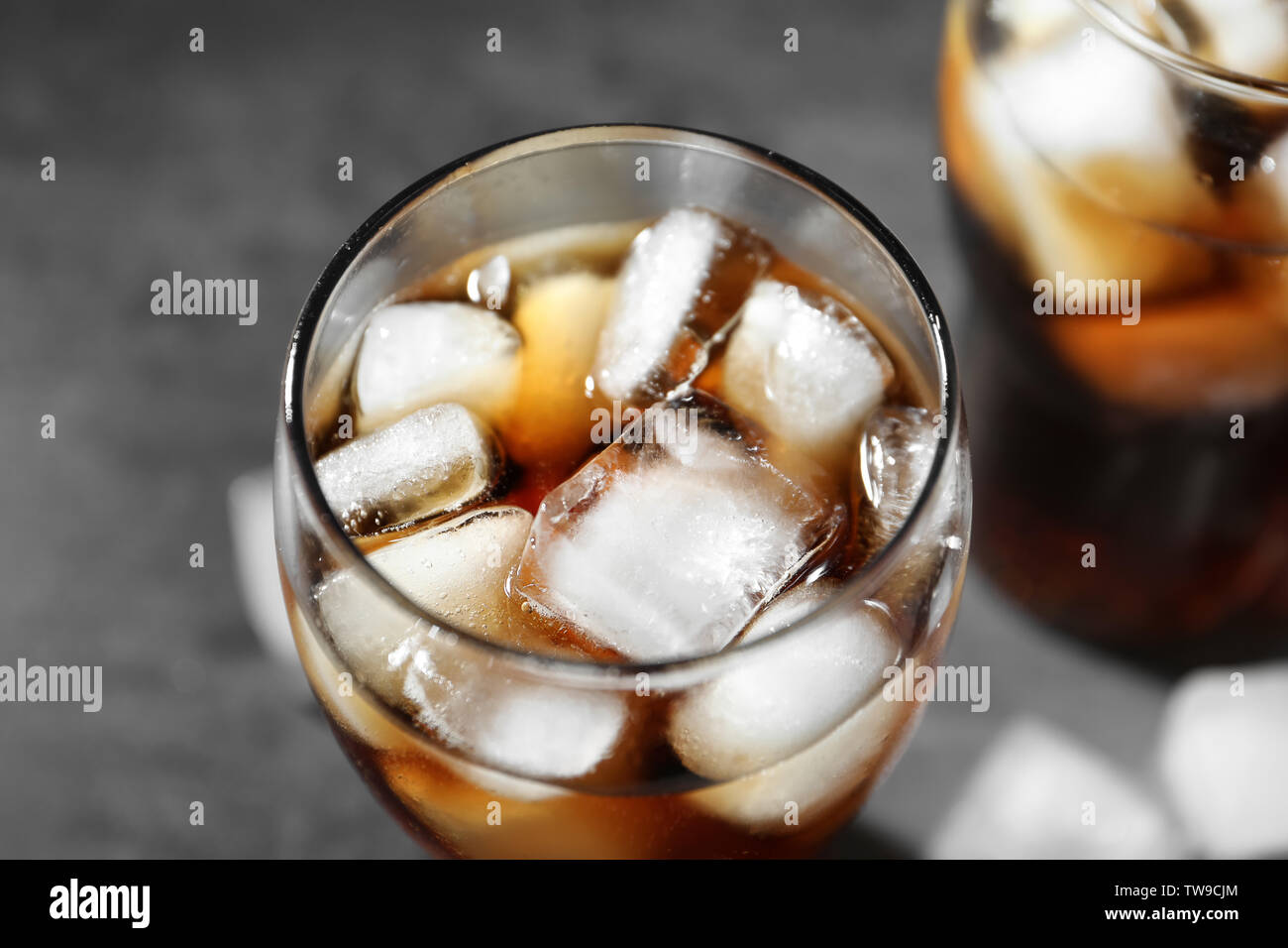 Glass cup of cola Stock Photo by ©resnick_joshua1 54232453