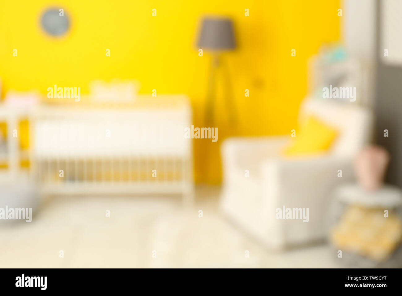 Blurred view stylish room hi-res stock photography and images - Alamy