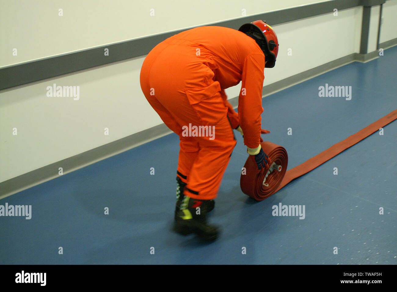 Firefighter hose isolated hi-res stock photography and images - Alamy