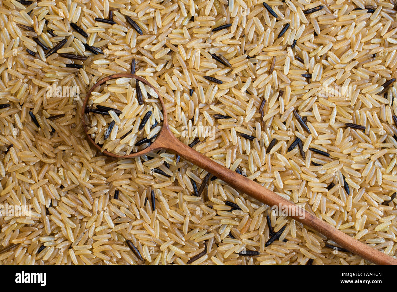 Brown and wild rice is considered to be high in fibre and a healthier