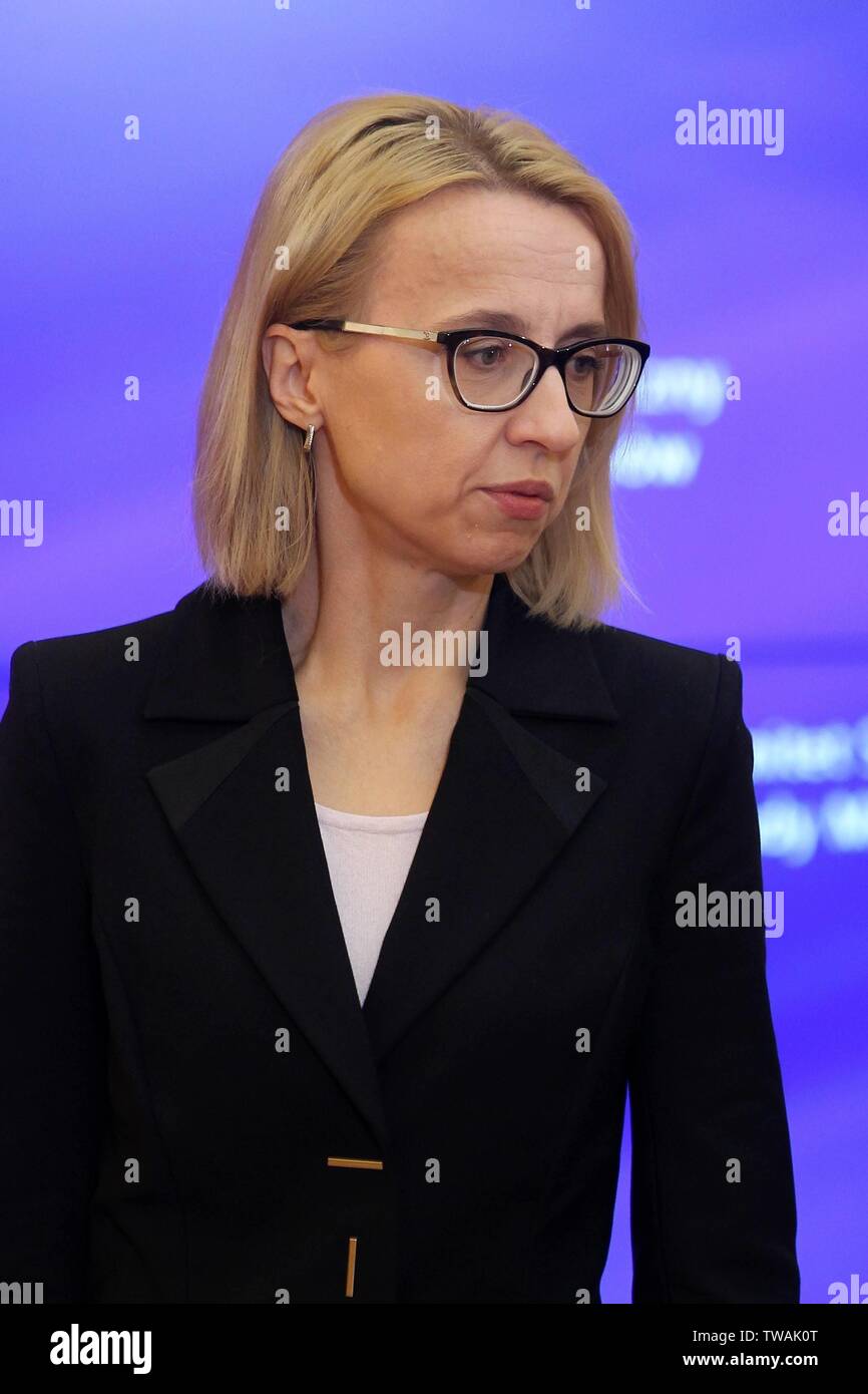 Teresa Tatiana Czerwinska - polish politician, former Minister of finance  Stock Photo - Alamy