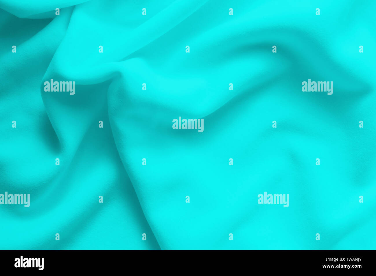 Background texture of light cyan fleece, soft napped insulating fabric ...
