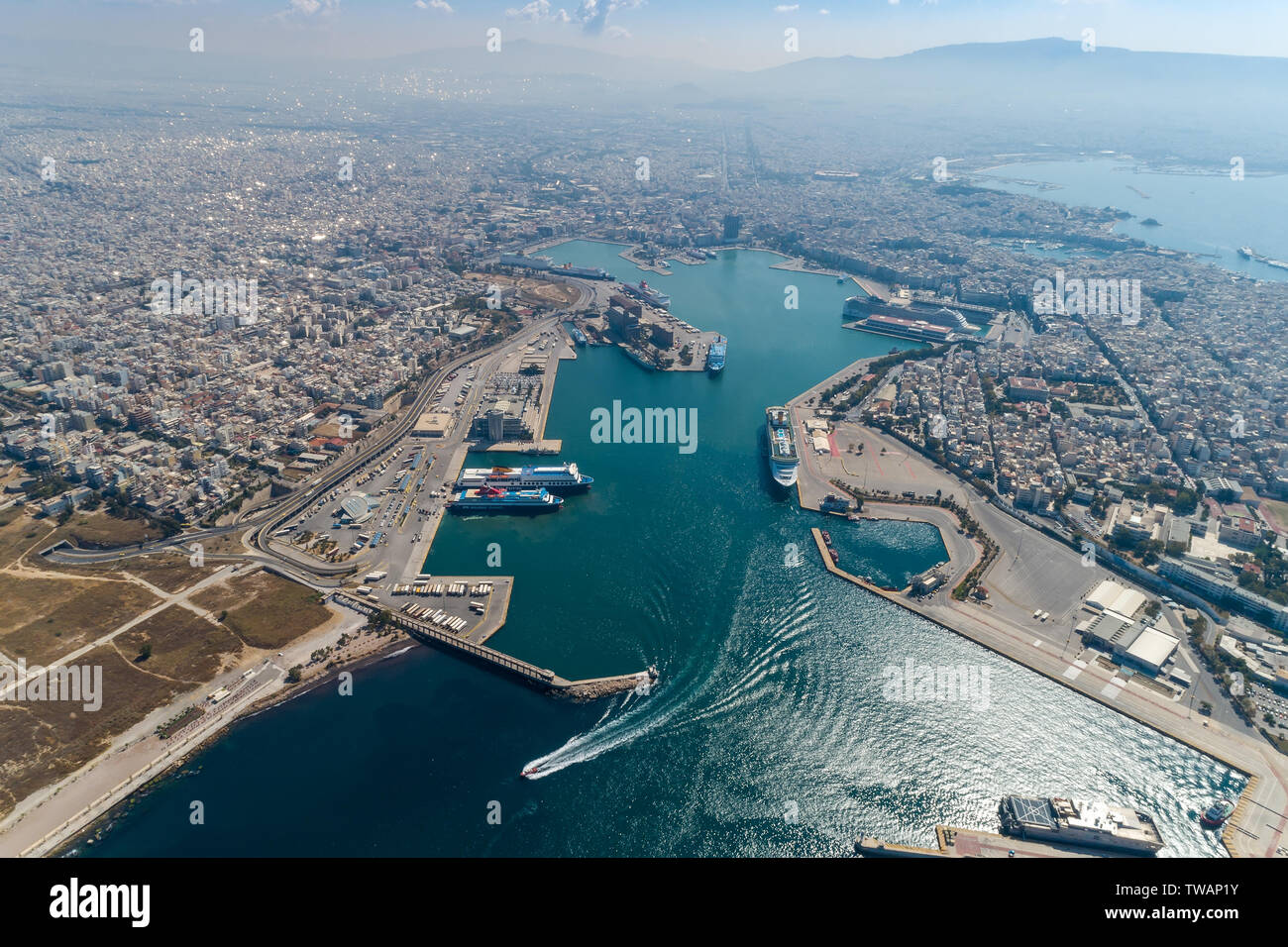 Piraeus View Port of piraeus hi-res stock photography and images - Alamy
