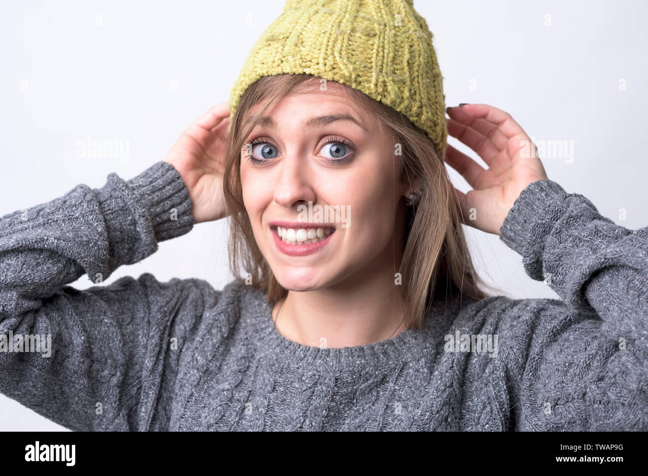 Cheesy grin hires stock photography and images Alamy