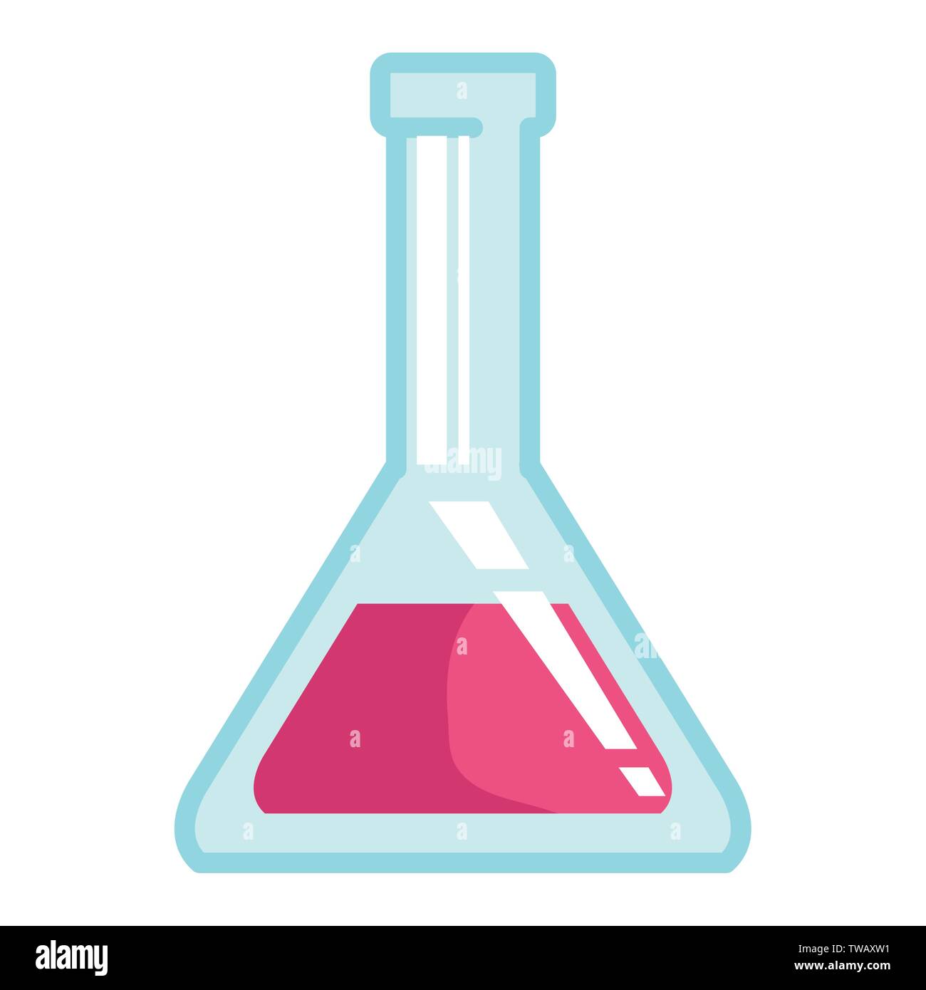 tube test flask laboratory supply Stock Vector Image & Art - Alamy