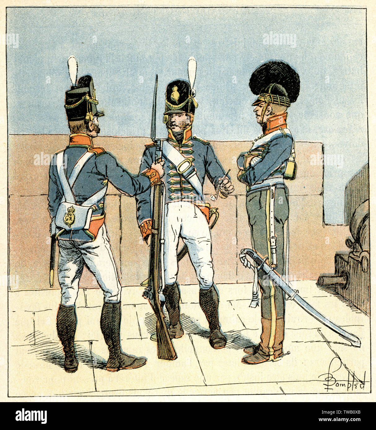 British army uniforms of the 19th century hi-res stock photography and ...