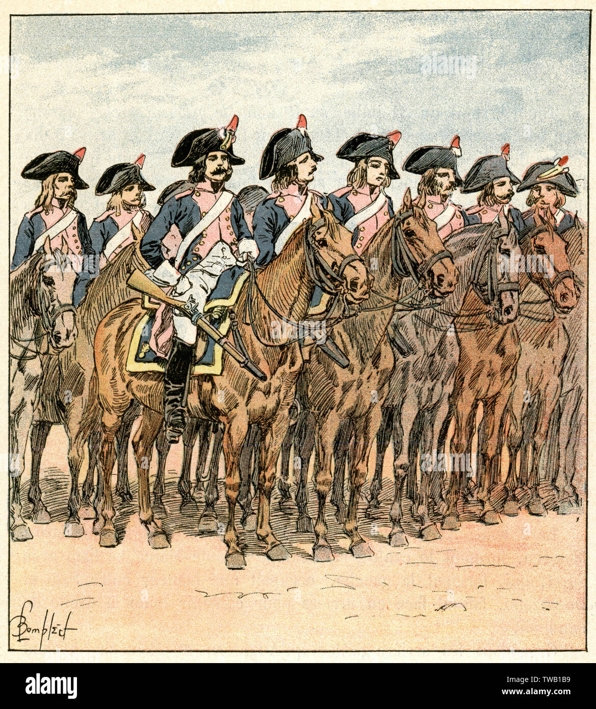 Cavalry 1790s hires stock photography and images Alamy