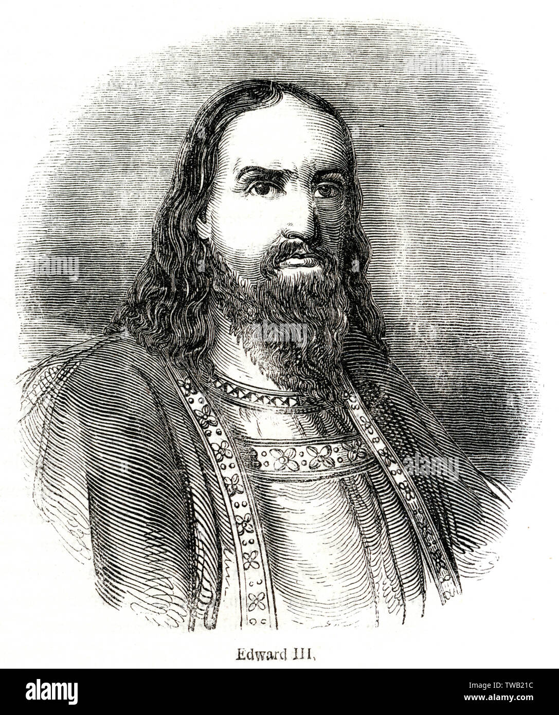 Edward III of England Stock Photo - Alamy
