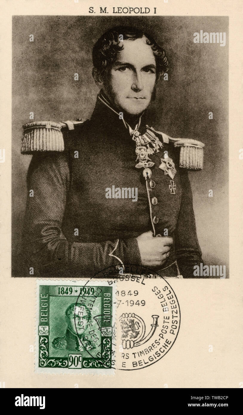 Leopold I Of Belgium King Of The Belgians 1790 1865 A German Prince Who Became The First King Of The Belgians Following The Country S Independence In 10 He Reigned Between July