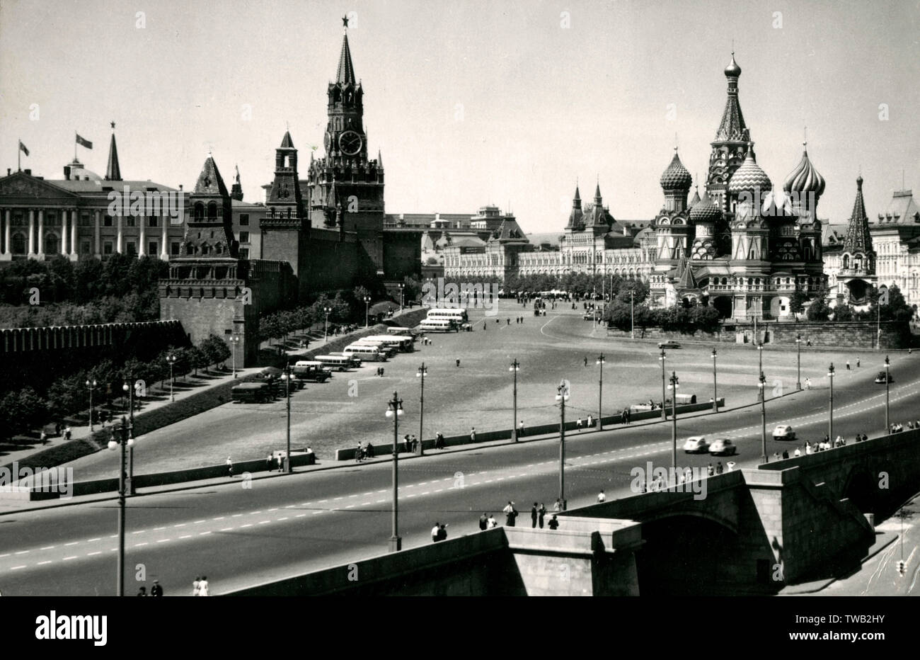 Red square moscow view 1950s hires stock photography and images Alamy