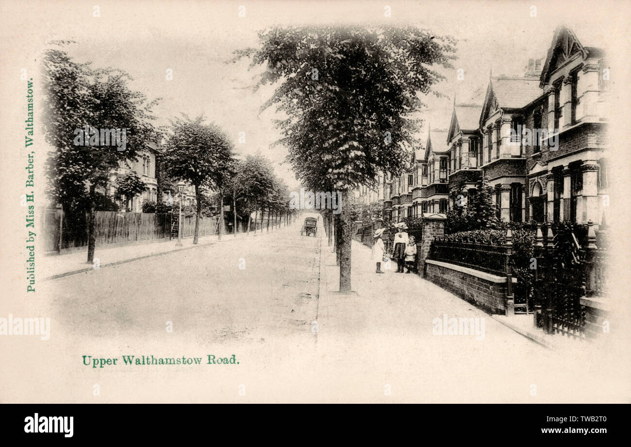 Upper Walthamstow Road, London Stock Photo Alamy
