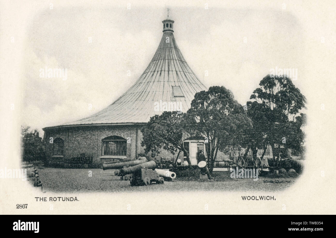 The Rotunda, Woolwich Common, southeast London Stock Photo