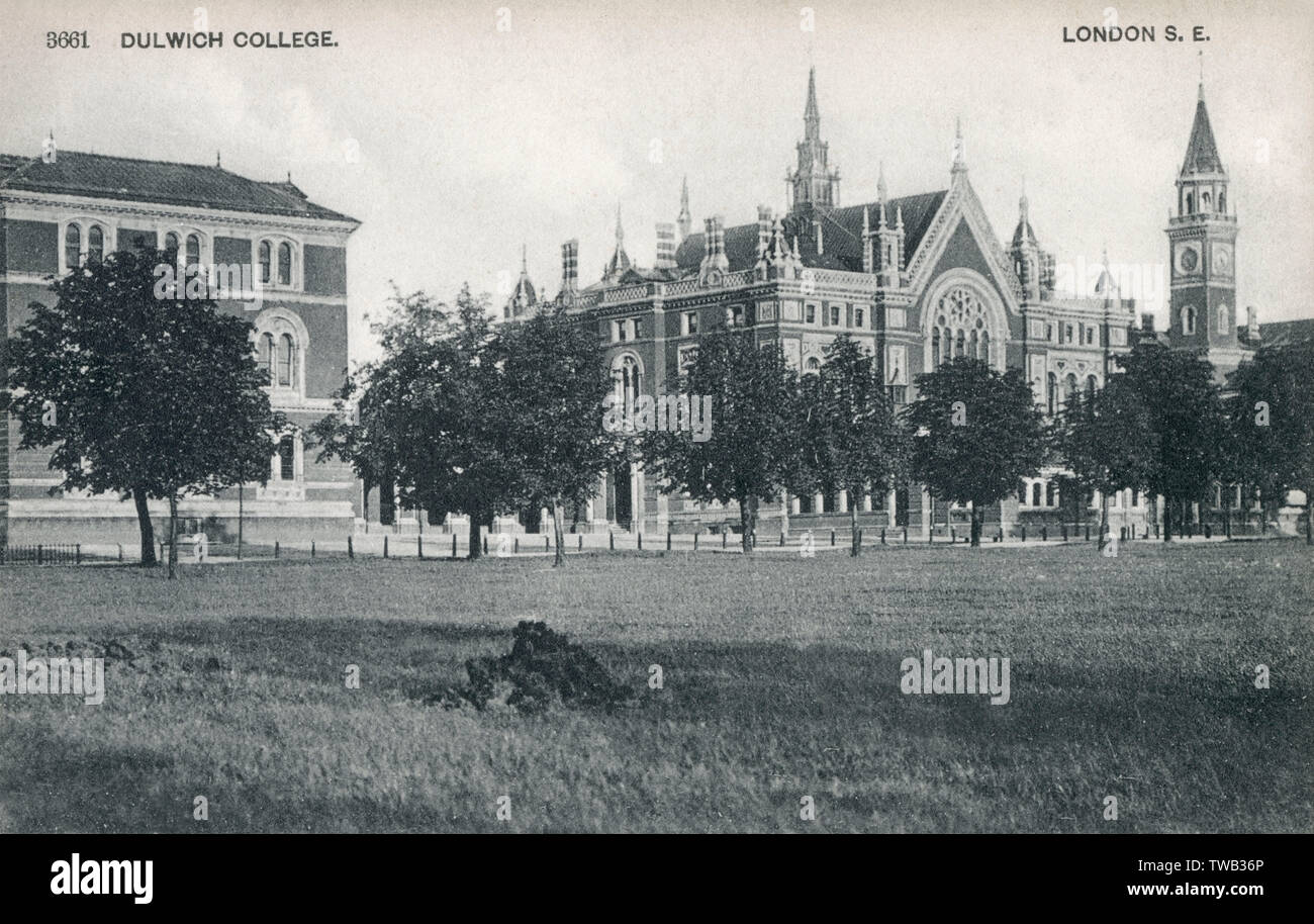 Dulwich College, South London Stock Photo