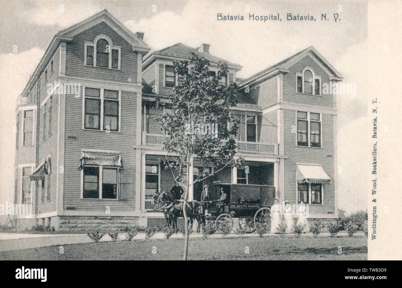Batavia Hospital, Batavia, New York Stock Photo Alamy