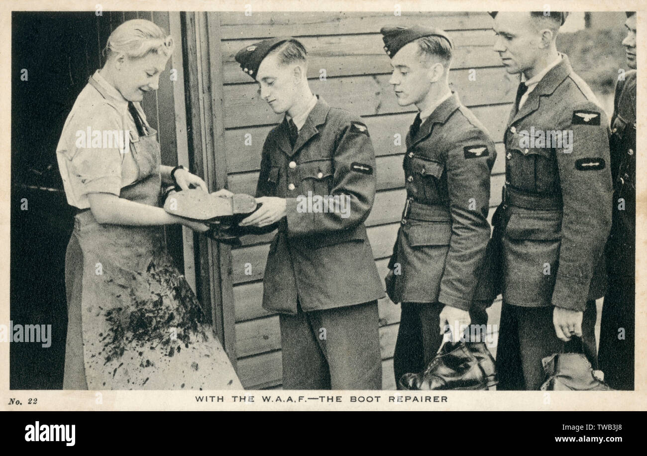 World war ii women waaf hi-res stock photography and images - Alamy