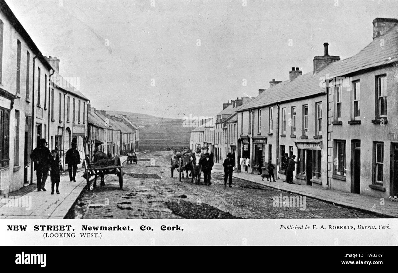 New Street, Newmarket, County Cork, Ireland Stock Photo Alamy