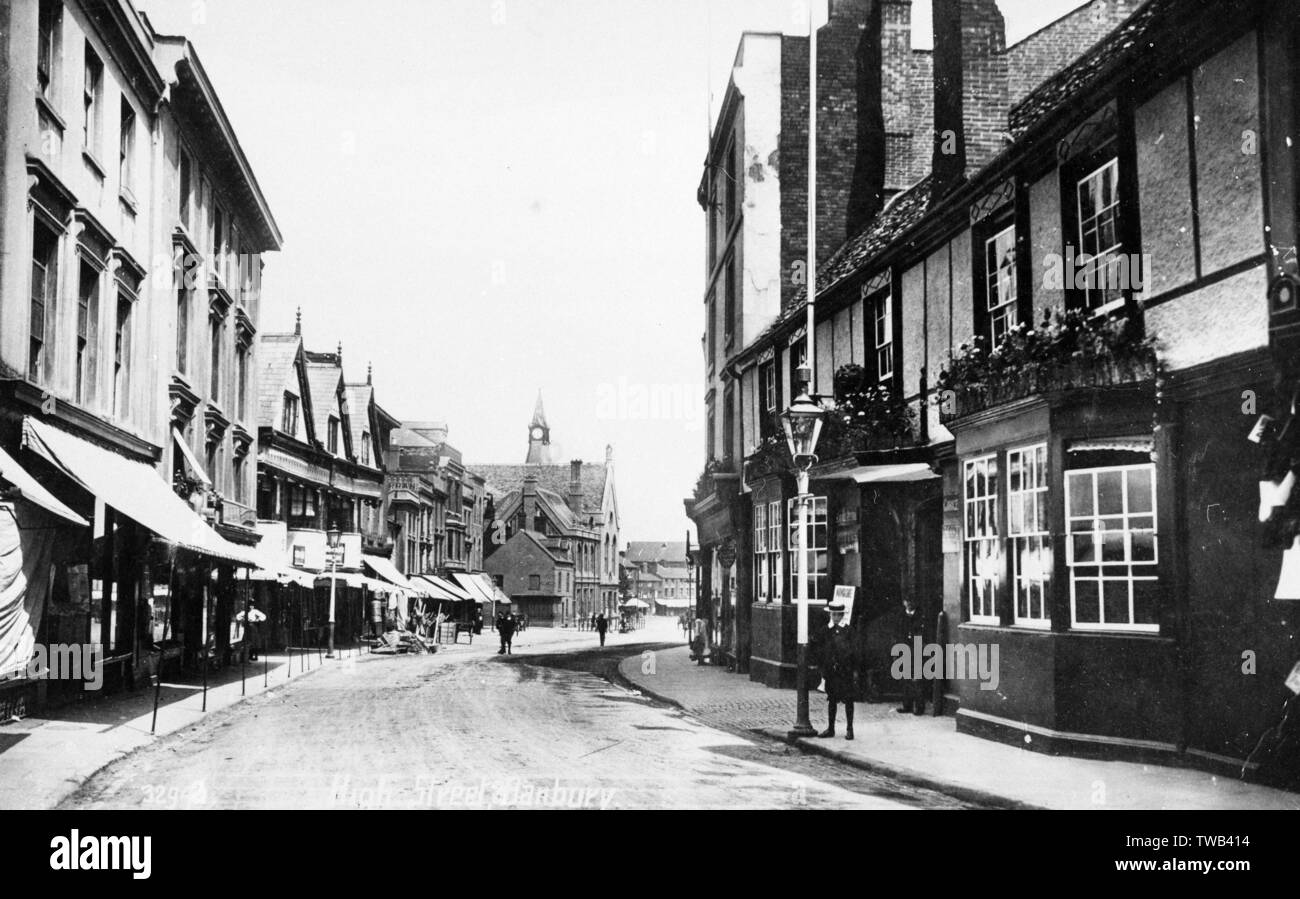 High Street, Banbury, Oxfordshire Stock Photo Alamy