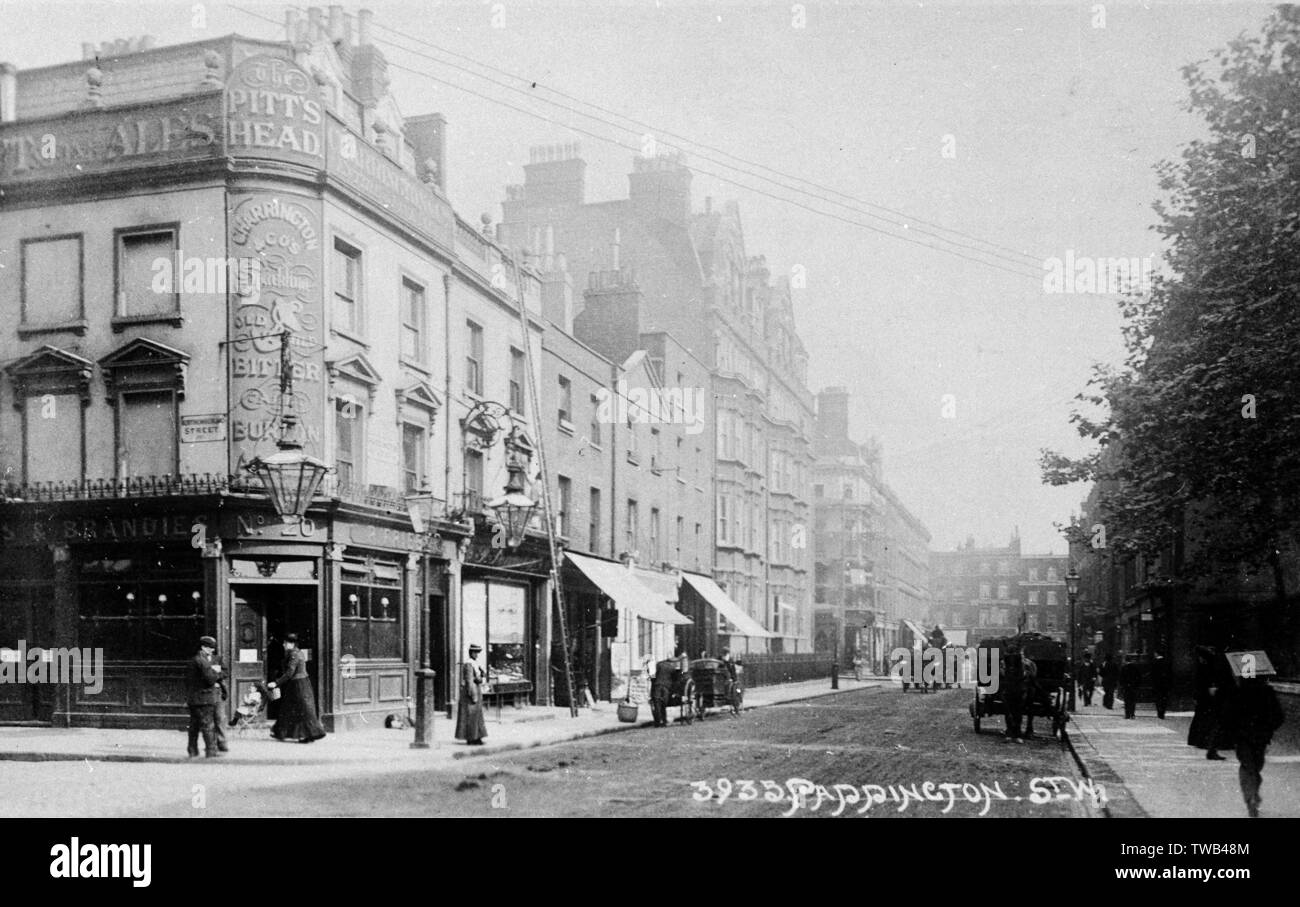 Paddington Street, West London Stock Photo