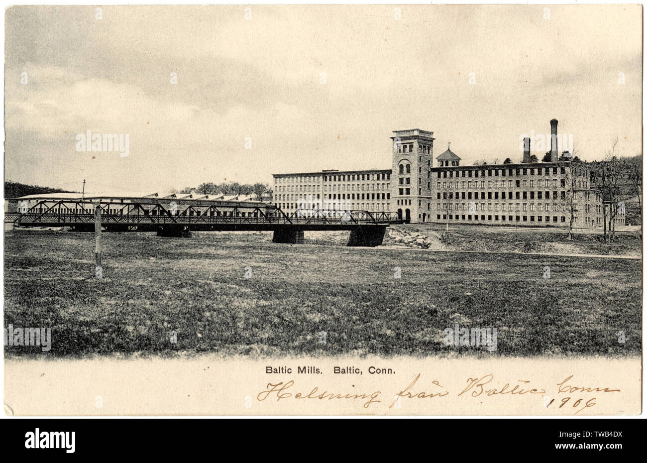 Baltic Mills, Baltic, Connecticut, USA Stock Photo Alamy