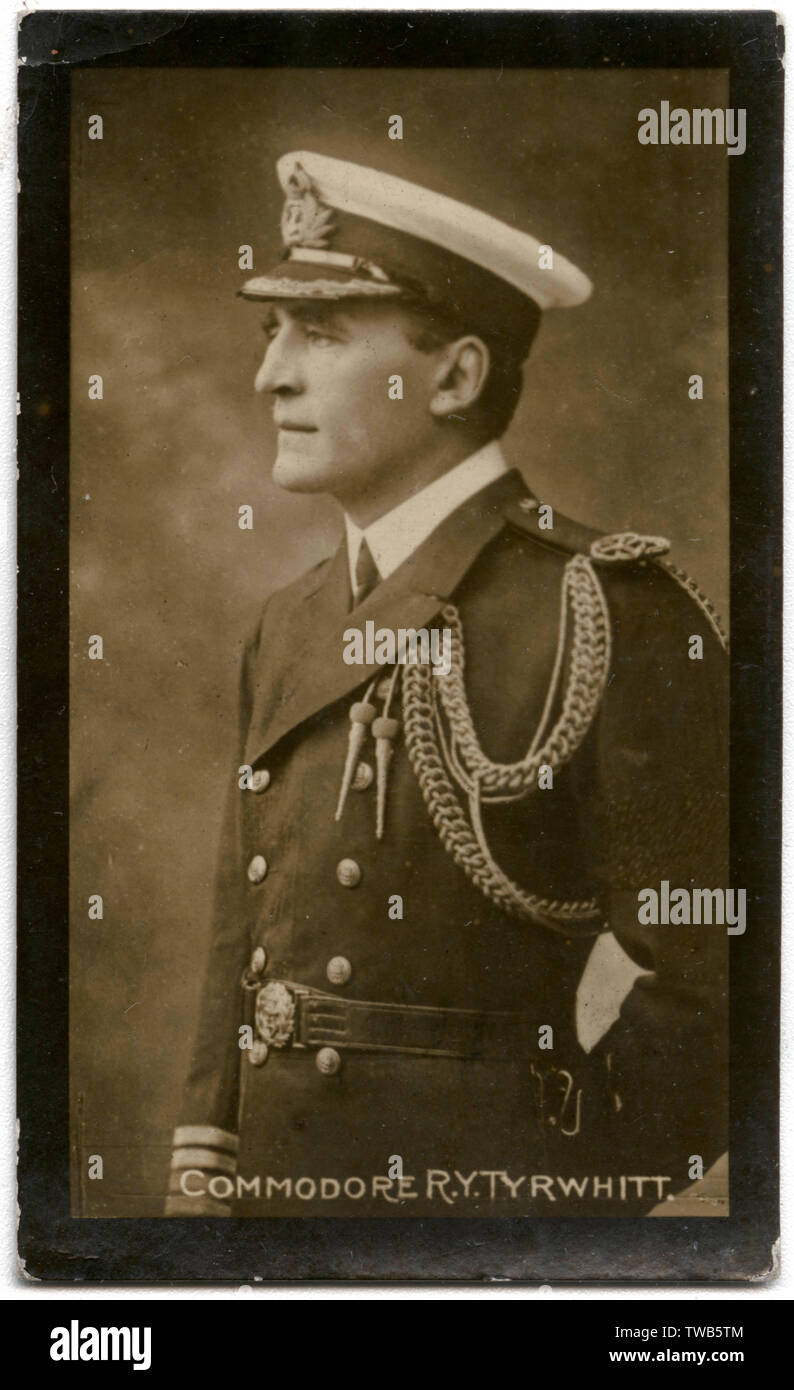 Commodore R Y Tyrwhitt, British naval officer Stock Photo