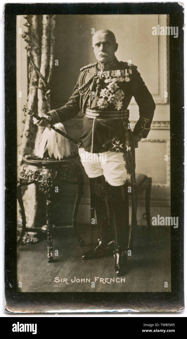 Sir John French, British army officer Stock Photo