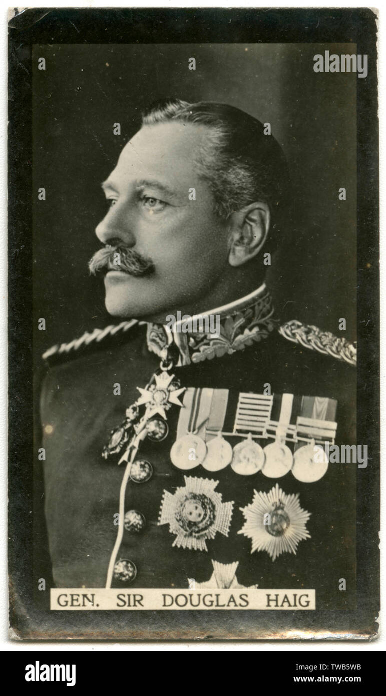 General Sir Douglas Haig, British army officer Stock Photo