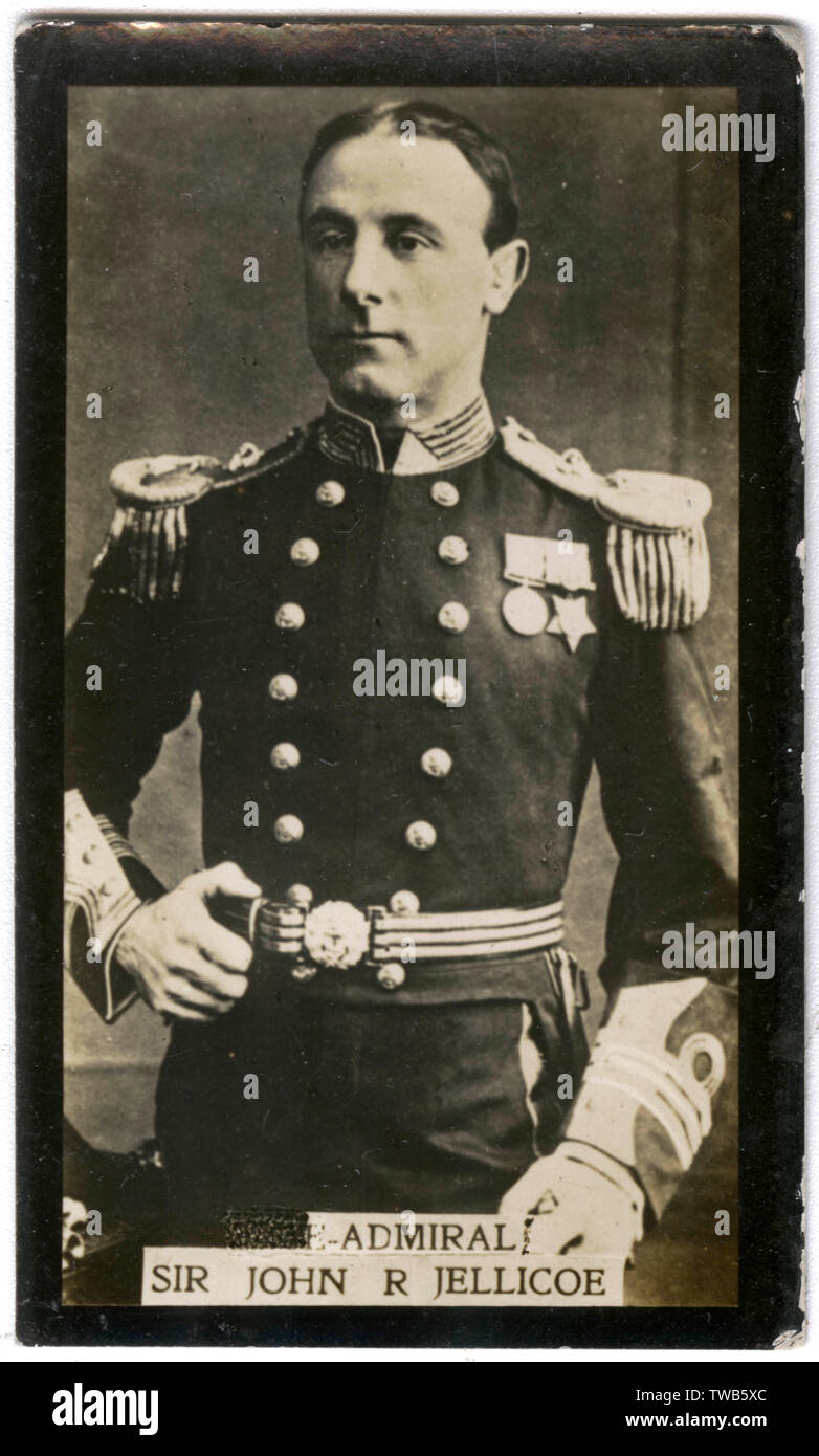 Admiral Sir John Jellicoe, British naval officer Stock Photo