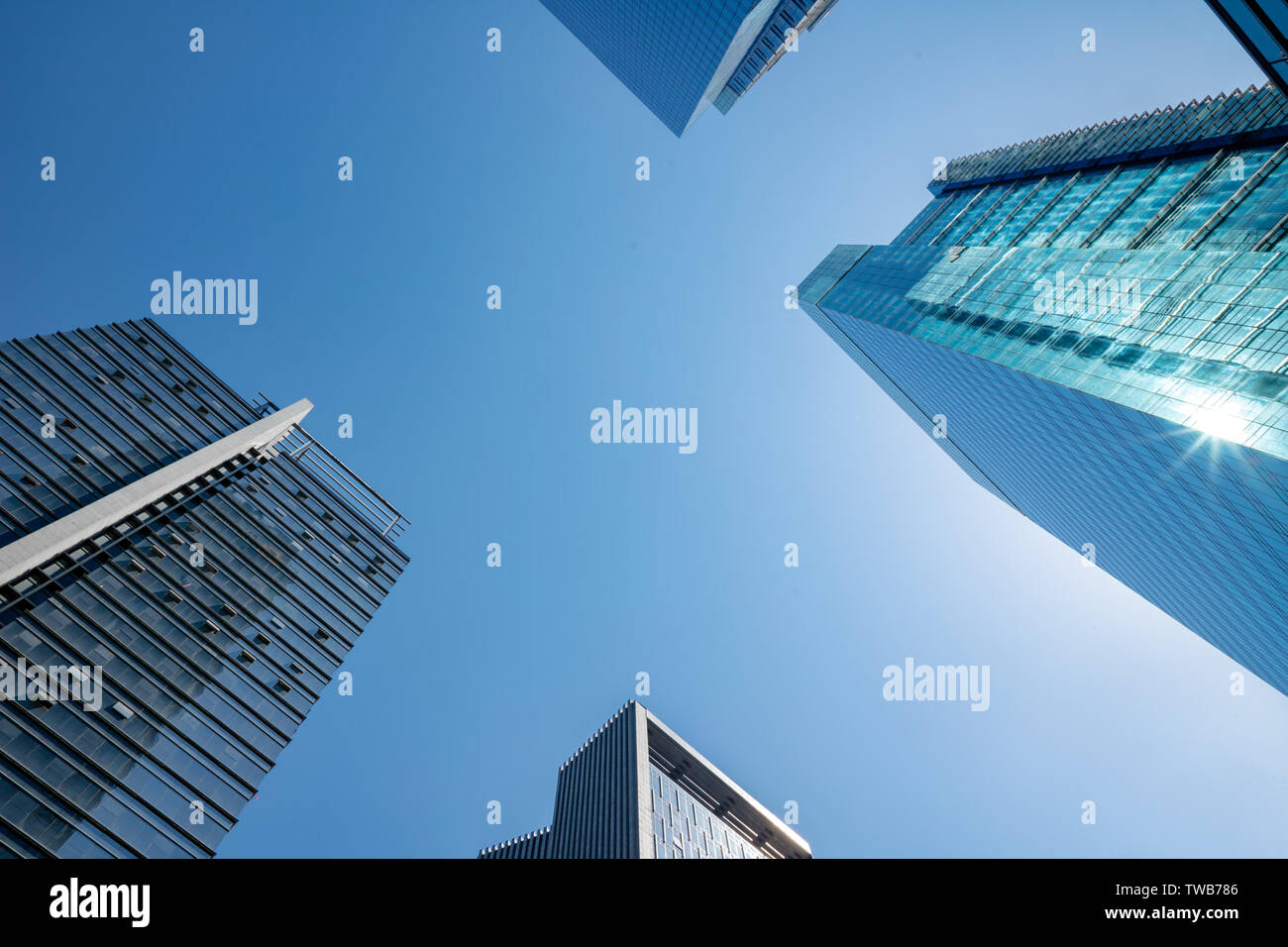 High-rise buildings in Suzhou Stock Photo - Alamy