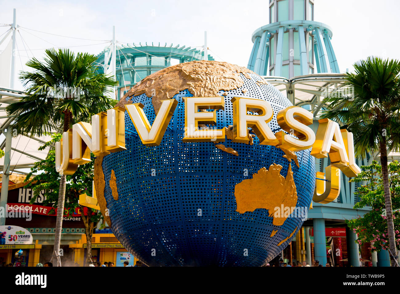 Universal Studios Singapore is a theme park located on Sentosa Island Stock  Photo - Alamy