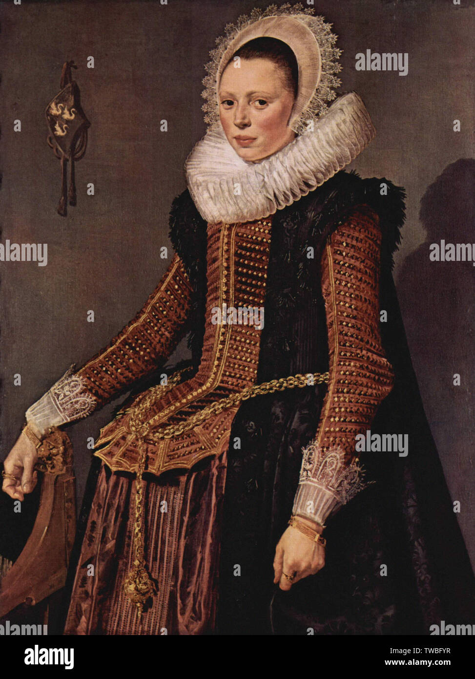 Franz Hals - Portrait An Unknown Woman Stock Photo - Alamy