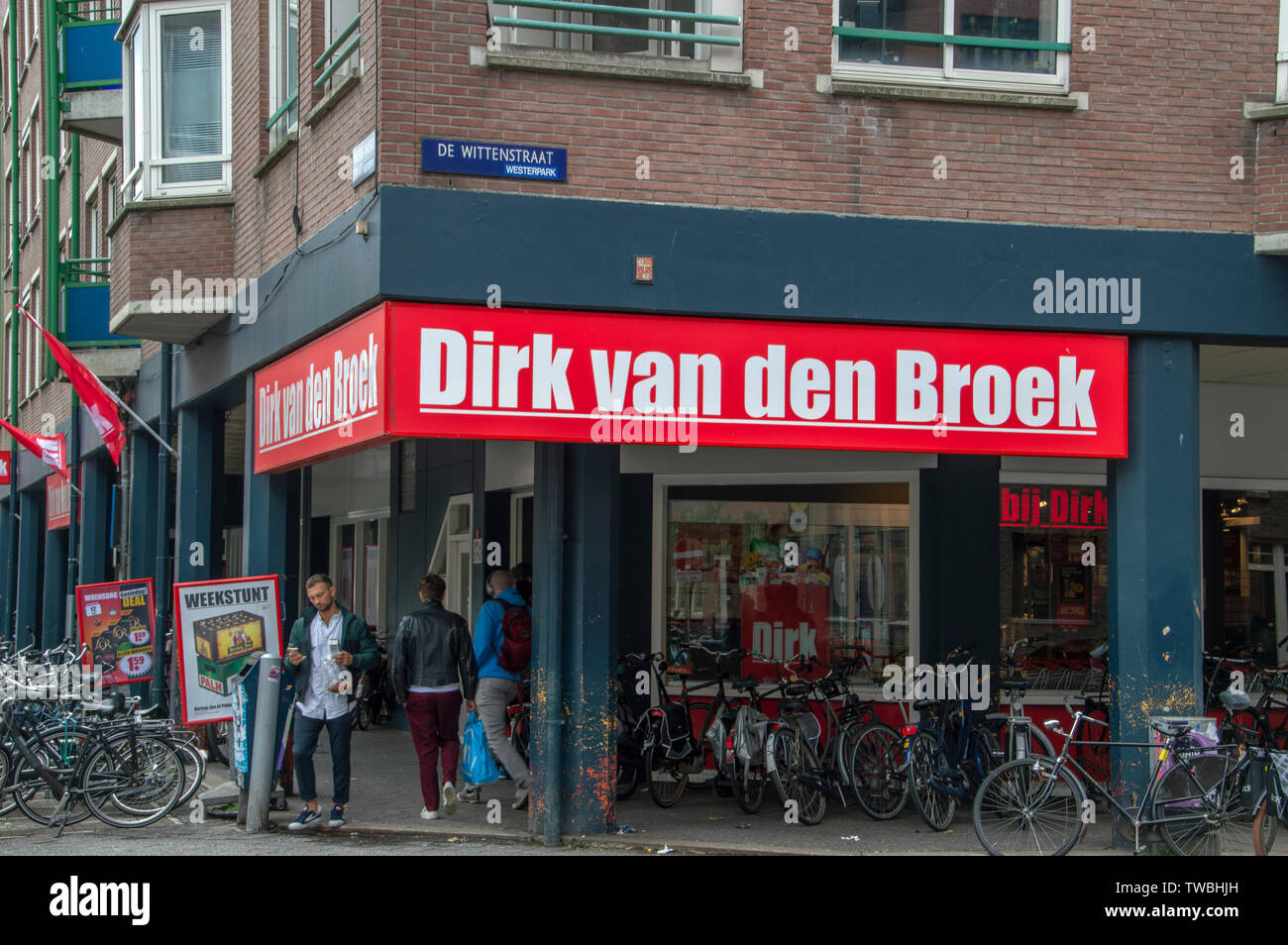 Dirk Van Den Broek At The Tweede Nassaustraat Street Amsterdam The  Netherlands 2019 Stock Photo - Alamy