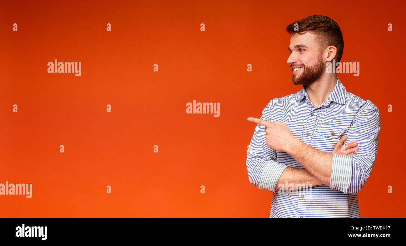 orange shirt guy